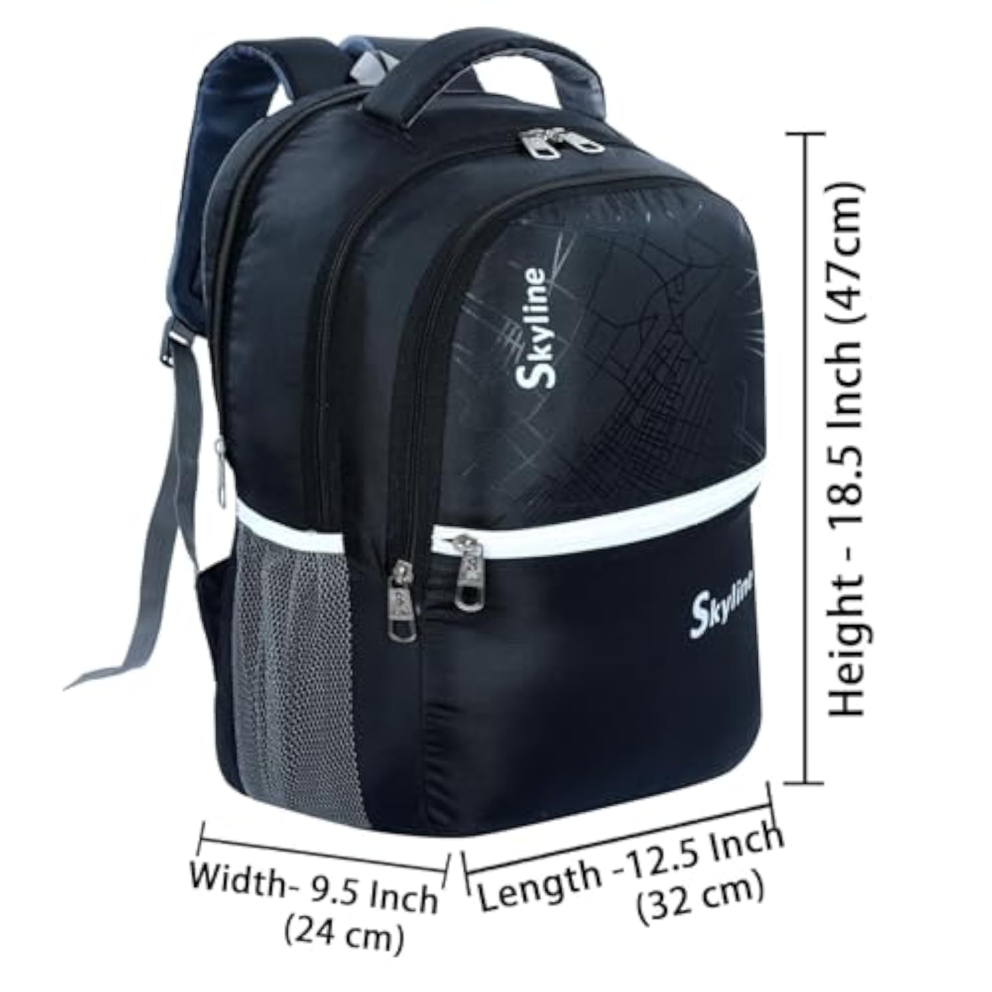 Skyline 40L Laptop Backpack for Travel & College